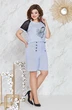 Костюм с шортами 5118 Mira Fashion