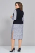 Костюм с платьем 5328 Mira Fashion