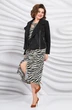 Костюм с платьем 5395 Mira Fashion