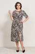 Костюм с платьем 5395-2 Mira Fashion