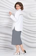 *Костюм с платьем 5418 Mira Fashion