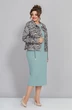 Костюм с платьем 5461 Mira Fashion