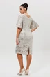 Платье 1037-1 серебро MisLana фото 2