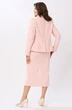 Костюм с юбкой 1128 персиковый MisLana