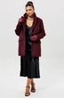 Пальто 1148 бордовый MisLana