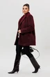 Пальто 1148 бордовый MisLana фото 4