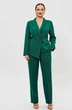 Костюм брючный 1269 зеленый MisLana фото 3