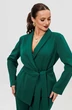 Костюм брючный 1269 зеленый MisLana фото 4