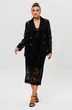 Костюм с юбкой 1284 черный MisLana