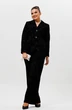 Костюм брючный 1285 черный MisLana