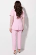 Костюм брючный 1298 розовый MisLana фото 2