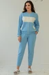 Спортивный костюм 803 голубой MisLana
