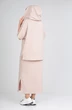 Костюм с юбкой 1248 пудра Michel Chic