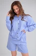 Костюм с шортами 1332 голубой Michel Chic