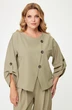 Костюм брючный 1355 бежевый Michel Chic