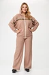 Спортивный костюм 1356 бежевый Michel Chic