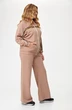 Спортивный костюм 1356 бежевый Michel Chic