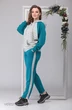 Спортивный костюм 1197 голубой Michel Chic