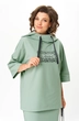 Костюм с юбкой 1248-1 пастельный зеленый Michel Chic
