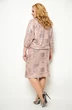 Костюм с юбкой 1263 бледно-розовый Michel Chic
