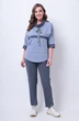 Спортивный костюм 1282 синий Michel Chic