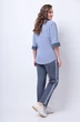 Спортивный костюм 1282 синий Michel Chic