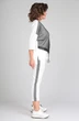 Костюм брючный 1329-1 белый Michel Chic
