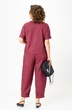 Костюм брючный 1337-1 рубиновый Michel Chic фото 2
