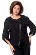 Костюм брючный 1355 черный Michel Chic