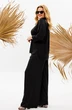Костюм брючный 1373 черный Michel Chic