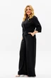 Костюм брючный 1375 черный Michel Chic