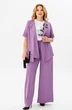 Костюм брючный 1379 сирень Michel Chic