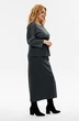 Костюм с юбкой 1393 графит + люрекс Michel Chic