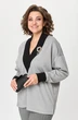 Костюм брючный 1395 серый Michel Chic
