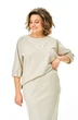 Костюм с юбкой 1399-1 жемчужный твид Michel Chic фото 5
