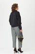 Костюм брючный 1402 черный + клетка Michel Chic