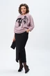 Костюм с юбкой 1407 пыльная роза Michel Chic