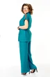 Костюм брючный 1408 бирюзовый Michel Chic фото 3