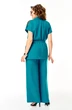 Костюм брючный 1408 бирюзовый Michel Chic фото 2