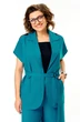 Костюм брючный 1408 бирюзовый Michel Chic фото 5