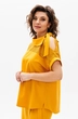 Костюм брючный 1418 охра Michel Chic