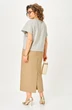 Костюм с юбкой 1422 кэмел Michel Chic фото 2