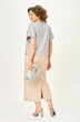 Костюм с юбкой 1422 латте Michel Chic фото 2
