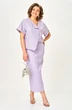 Костюм с юбкой 1422 лаванда Michel Chic фото 4