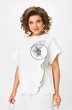 Костюм с юбкой 1430 белый Michel Chic