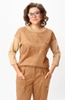 Костюм брючный 1432 светло-коричневый Michel Chic фото 4 Костюм брючный 1432 светло-коричневый Michel Chic фото 4