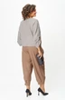 Костюм брючный 1436-1 бежевый + клетка Michel Chic фото 2