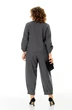 Костюм брючный 1436-1 графитовый атлас Michel Chic фото 2