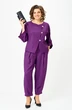 Костюм брючный 1436-1 пурпур Michel Chic
