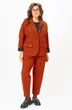 Костюм брючный 1437 терракот Michel Chic фото 4